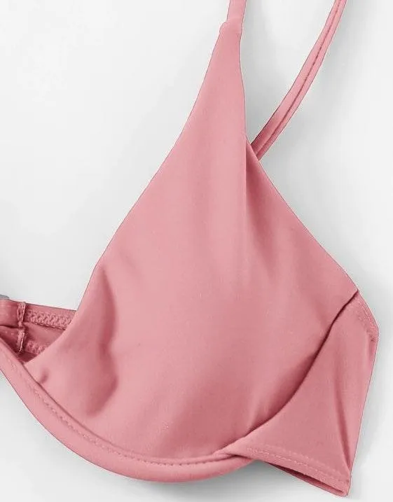 SheIn Underwired Spaghetti Strap Bikini Top - Image 4