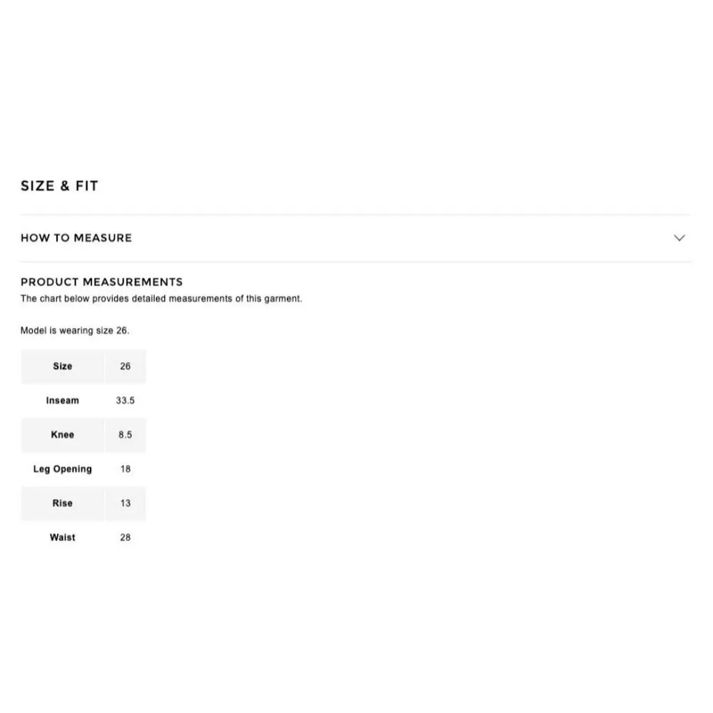 Fear of God ESSENTIALS High Waisted Fitted Leg Jeans in Vintage Black 26 New - Image 13