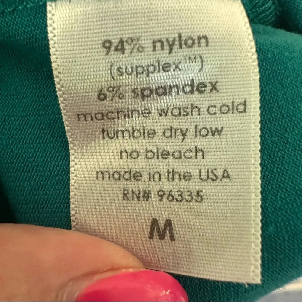 Susana Monaco Twisted Ruched Knit Dress Women’s Medium Stretchy Teal Blue - Image 6