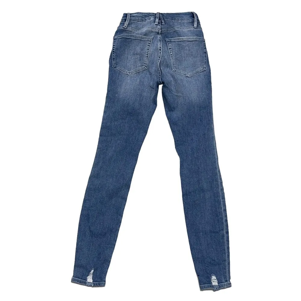 GOOD AMERICAN Good Waist High Rise Skinny Jeans - Image 4