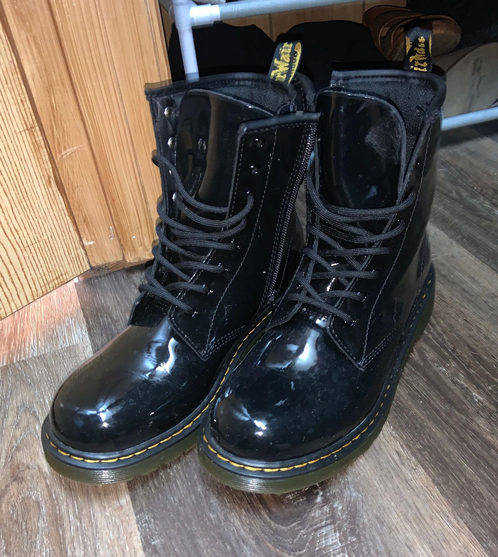 Dr. Martens Black Doc Marten Boots - Image 2
