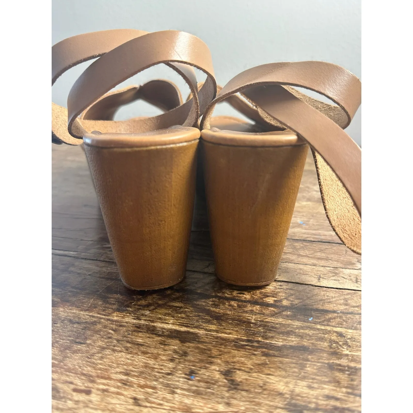 Laugh‎ More Wedge in Cognac Seychelles - Image 5