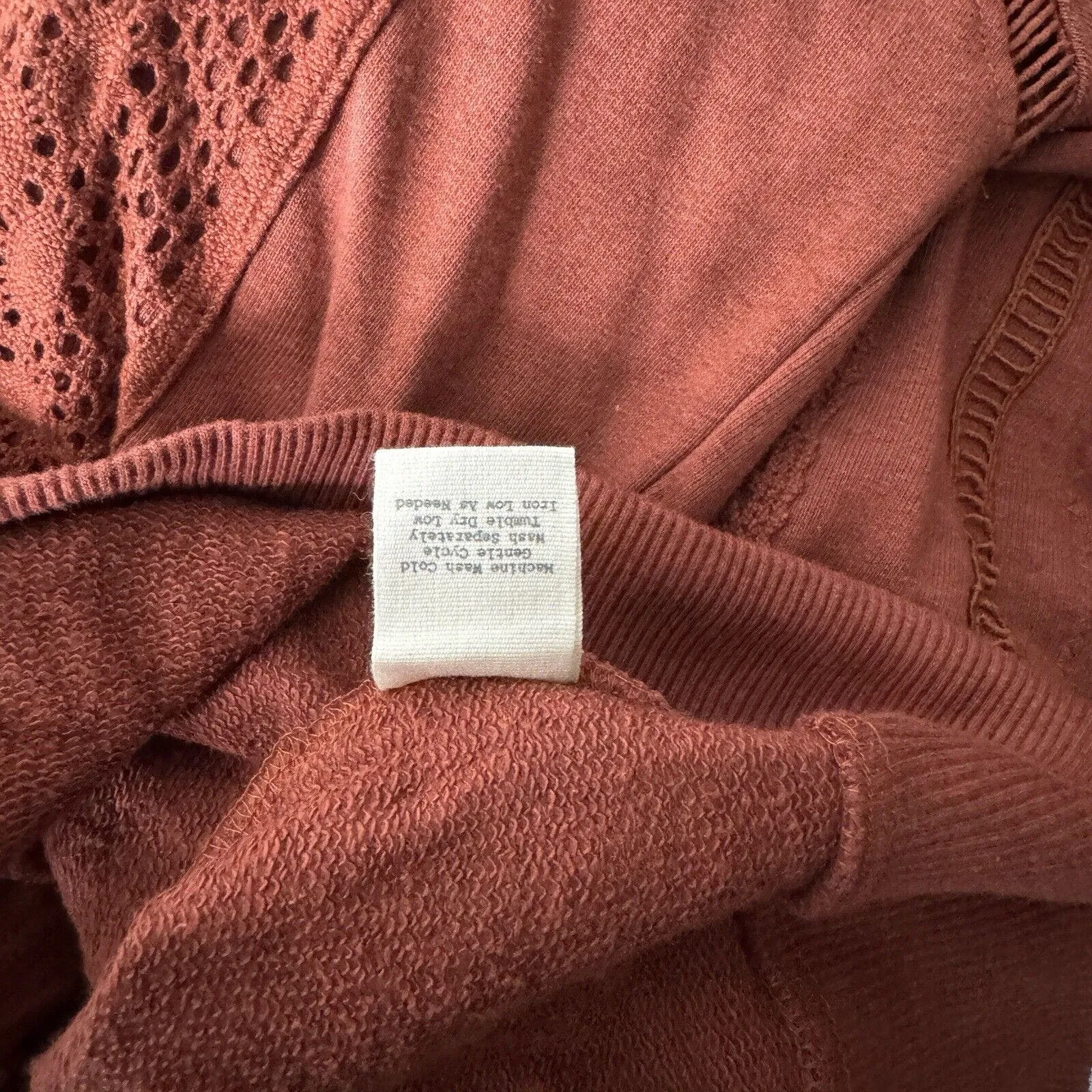 Evy's Tree Shirt Womens Medium Orange Ginger Spice Cynthia‎ Hoodie Sweatshirt - Image 8