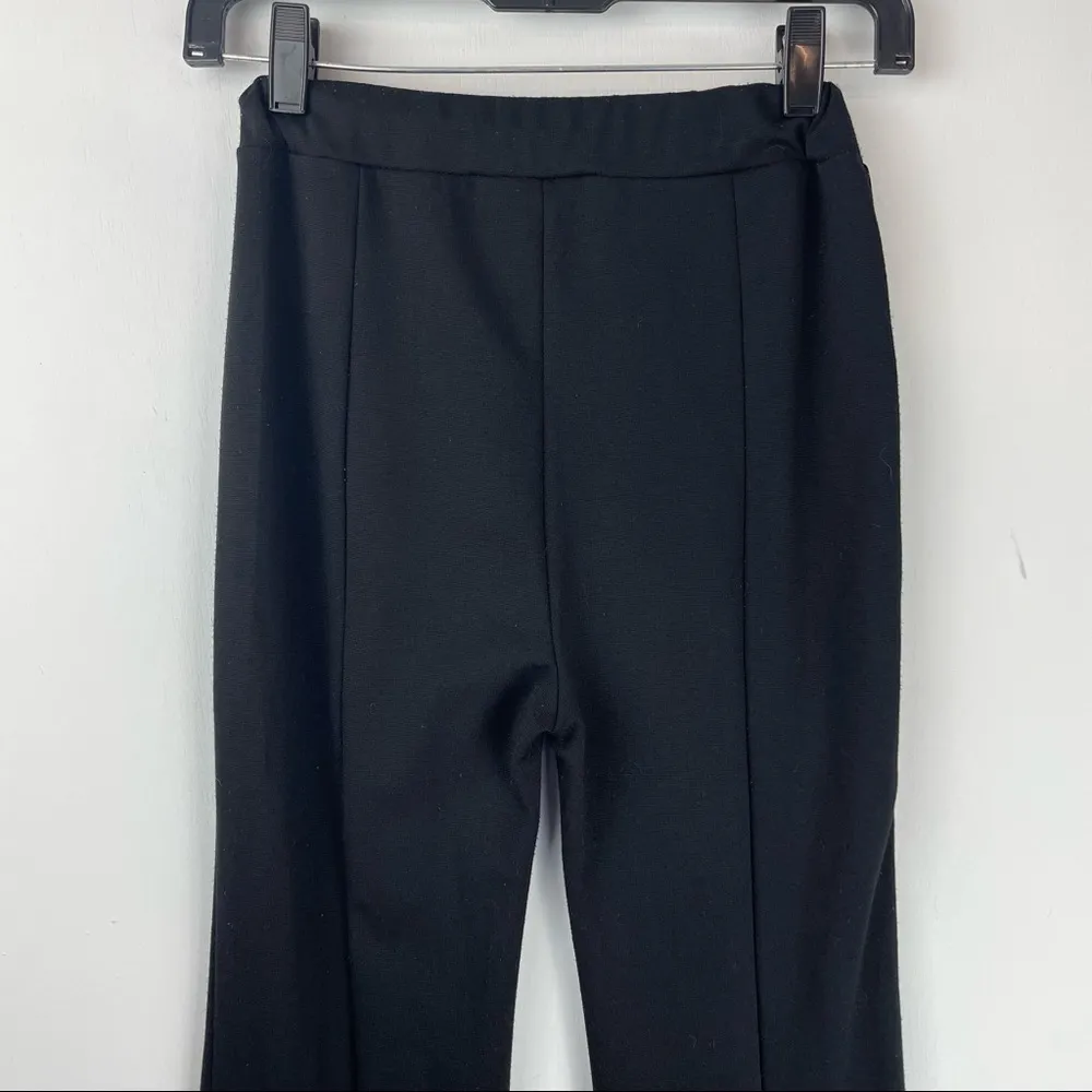 ZARA  Flowy Flare Pants Sz Small Velvet Ring Side Pull On Y2K Trendy - Image 10