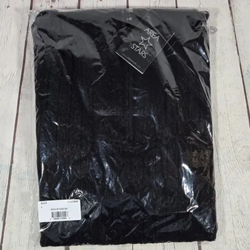 Area Stars Nova Zip Sweater in Black S‎ NWT - Image 10