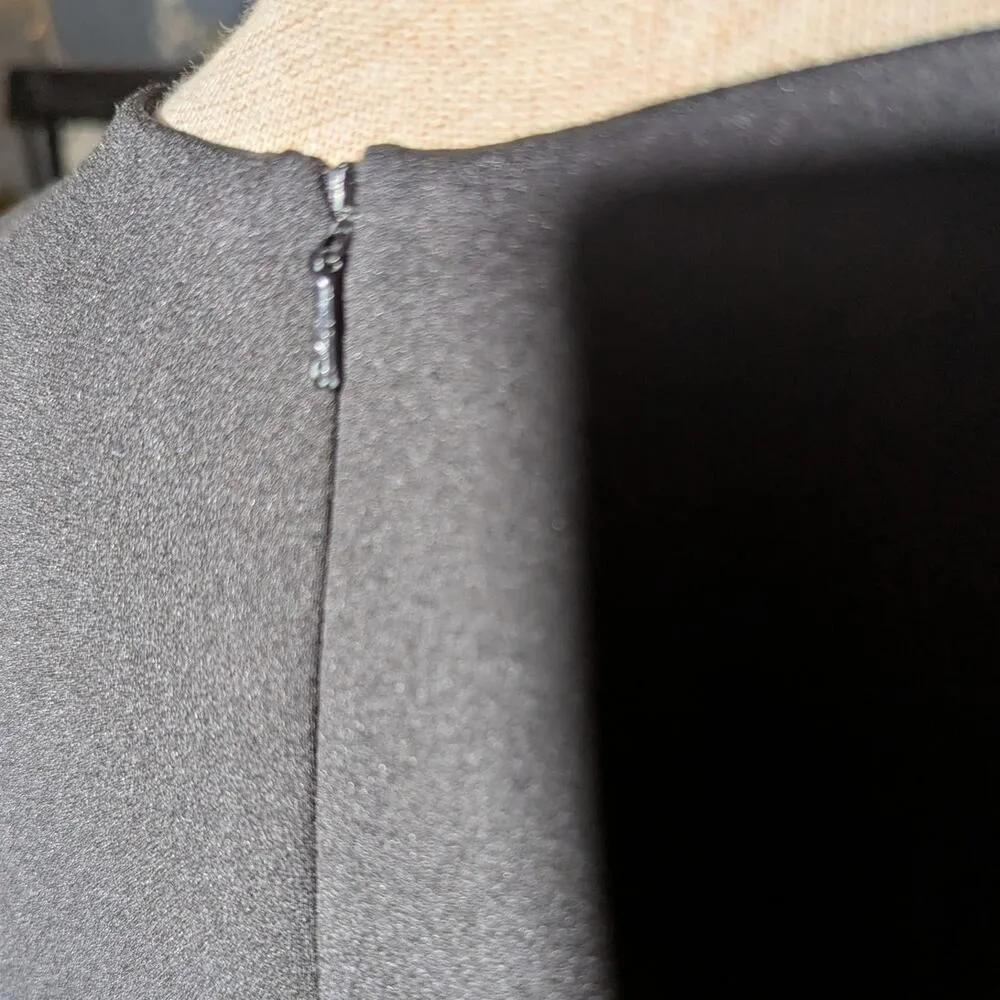 Elliatt Dusk Black Ponte Knit Waist Cutout Short Sleeve Sweetheart Mini Dress XL - Image 4