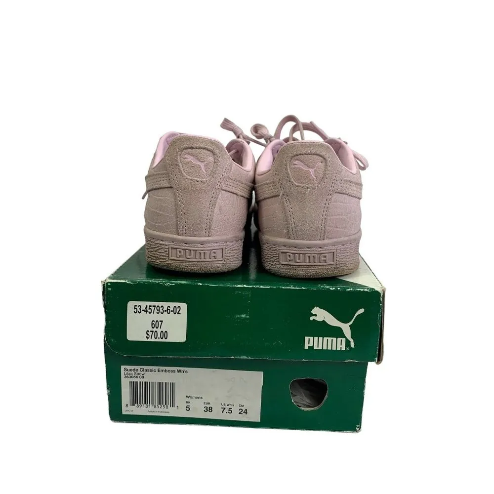 Puma  Women's Suede Classic Emboss Sneakers - Image 8