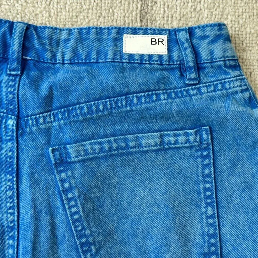 NEW Blue Revival Wild & Free High Waist Denim Shorts in Blueberry Sz 25 - Image 11