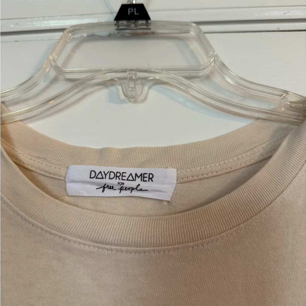 Daydreamer For Free People Cream Journey Long Dress with Slit size XS - Image 3