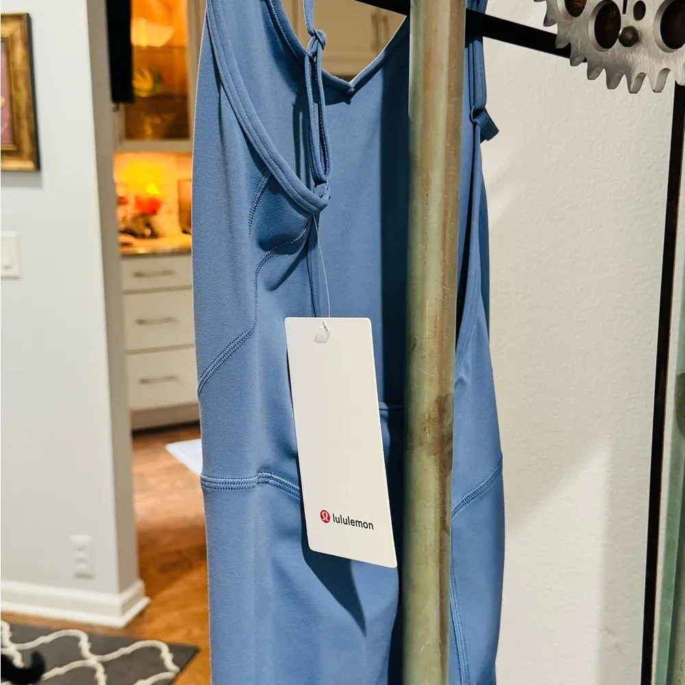 lululemon Align Cross-Back Bodysuit 25” in Oasis Blue - Image 8