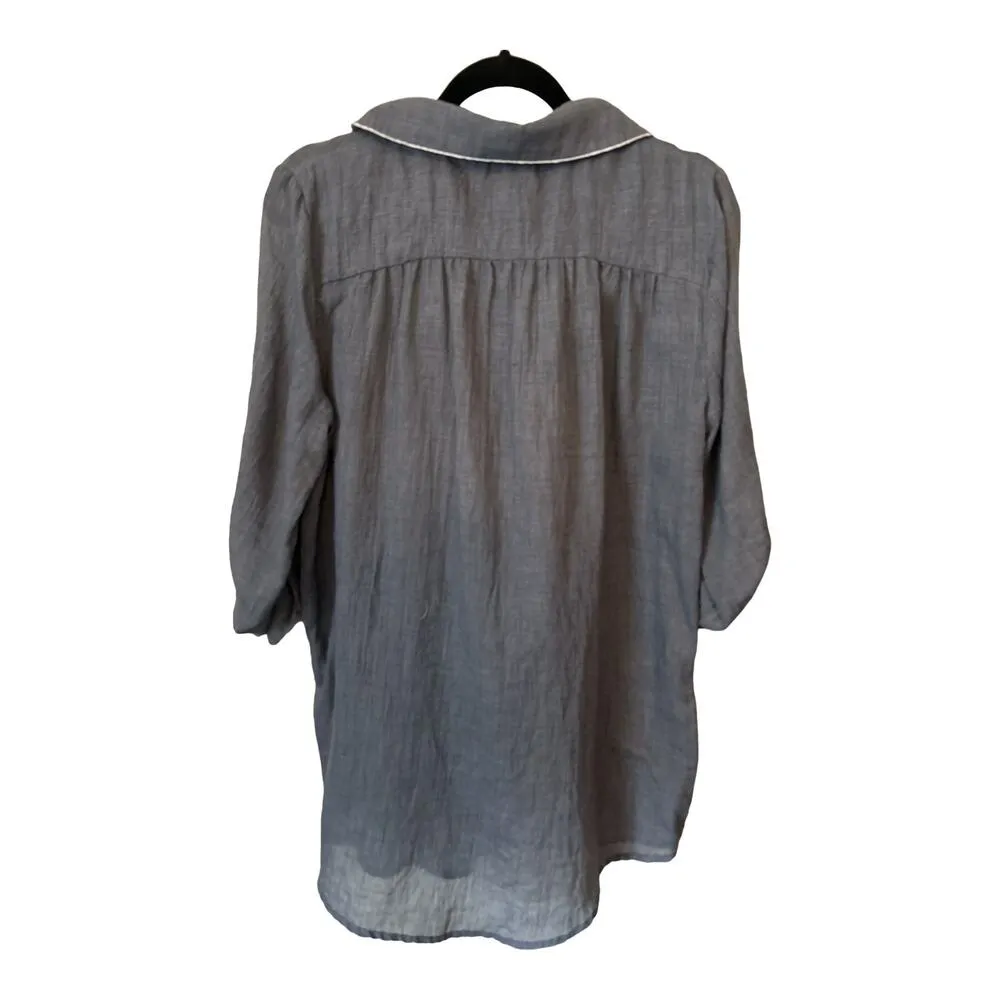 Tassels N Lace Tunic, size Medium - Image 2