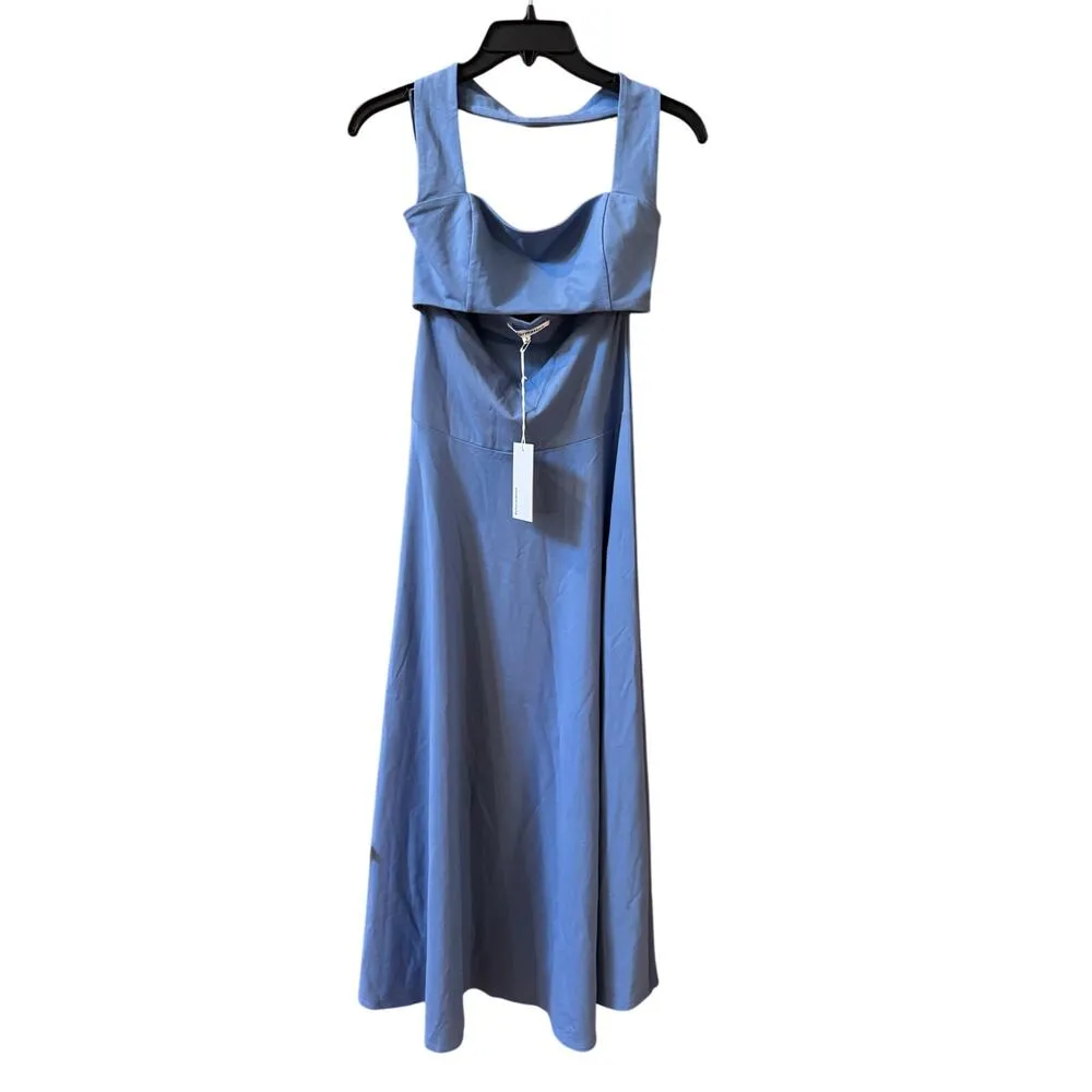 Reformation Sonali Knit Dress Sz small in 
Sky (NEW) - Image 6