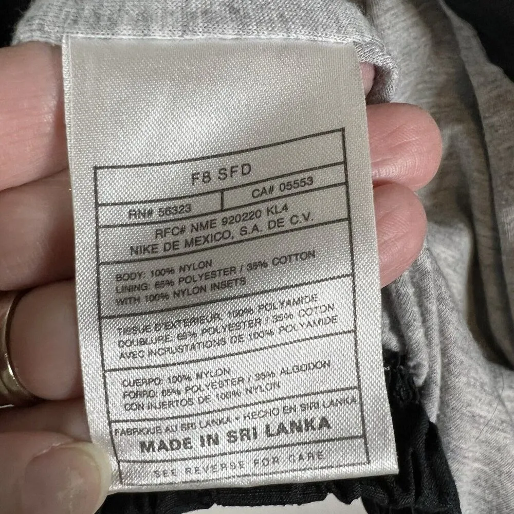 Vintage Nike Women’s M Full Zip-Embroidered Swoosh Nylon Windbreaker 90’s Jacket - Image 9