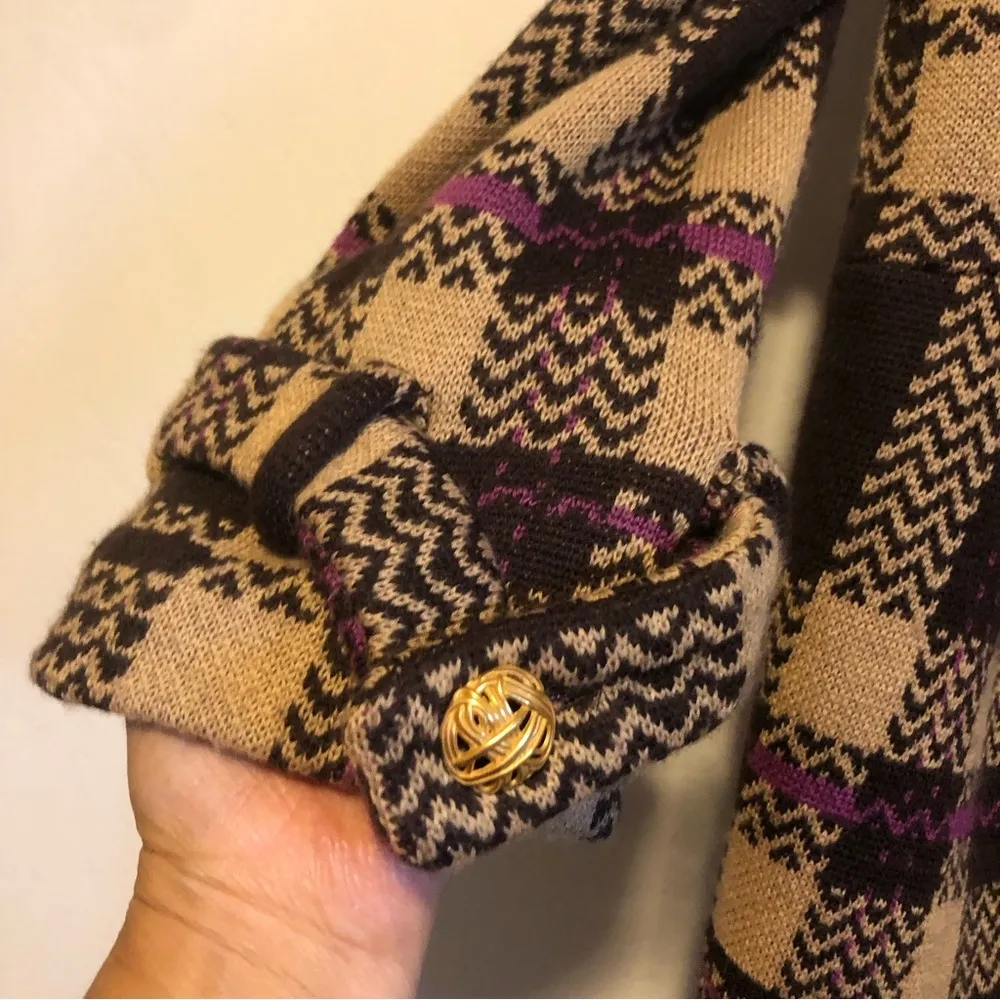 Dialogue SWING JACKET vintage look size XS warm lined pepilum - Image 5