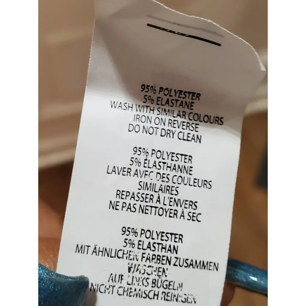 Boohoo Women's Multicolor Polyester V-Neck Sleeveless Casual Romper Size 12 - Image 9