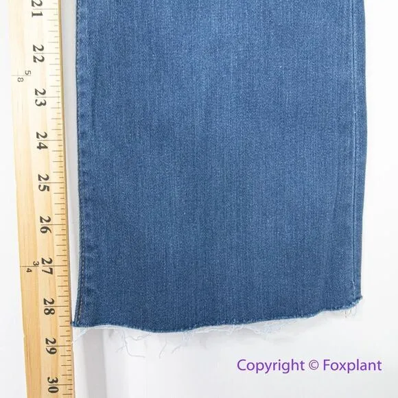 New! Madewell Tall Cali Demi-Boot‎ Jeans in Marco Wash, size 25T - Image 8
