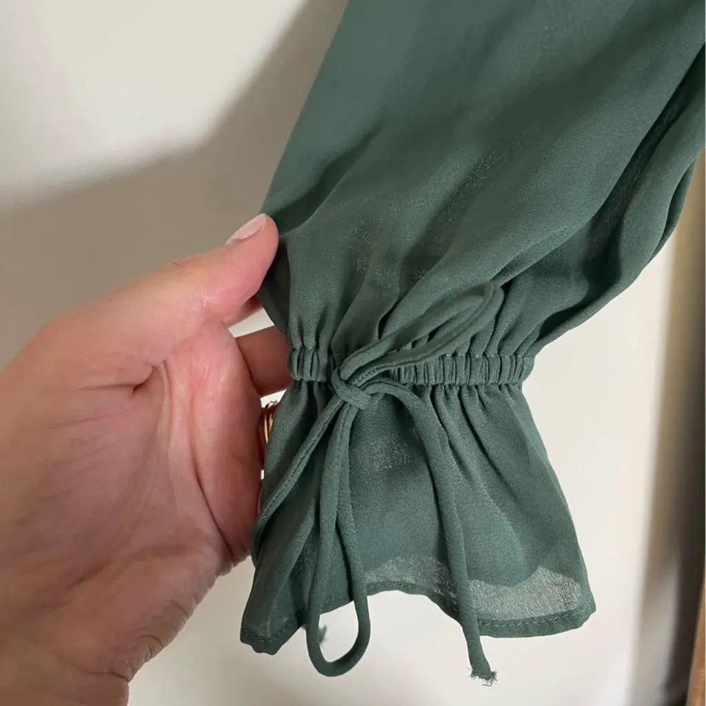 Abercrombie & Fitch Forest Green Top - Image 4