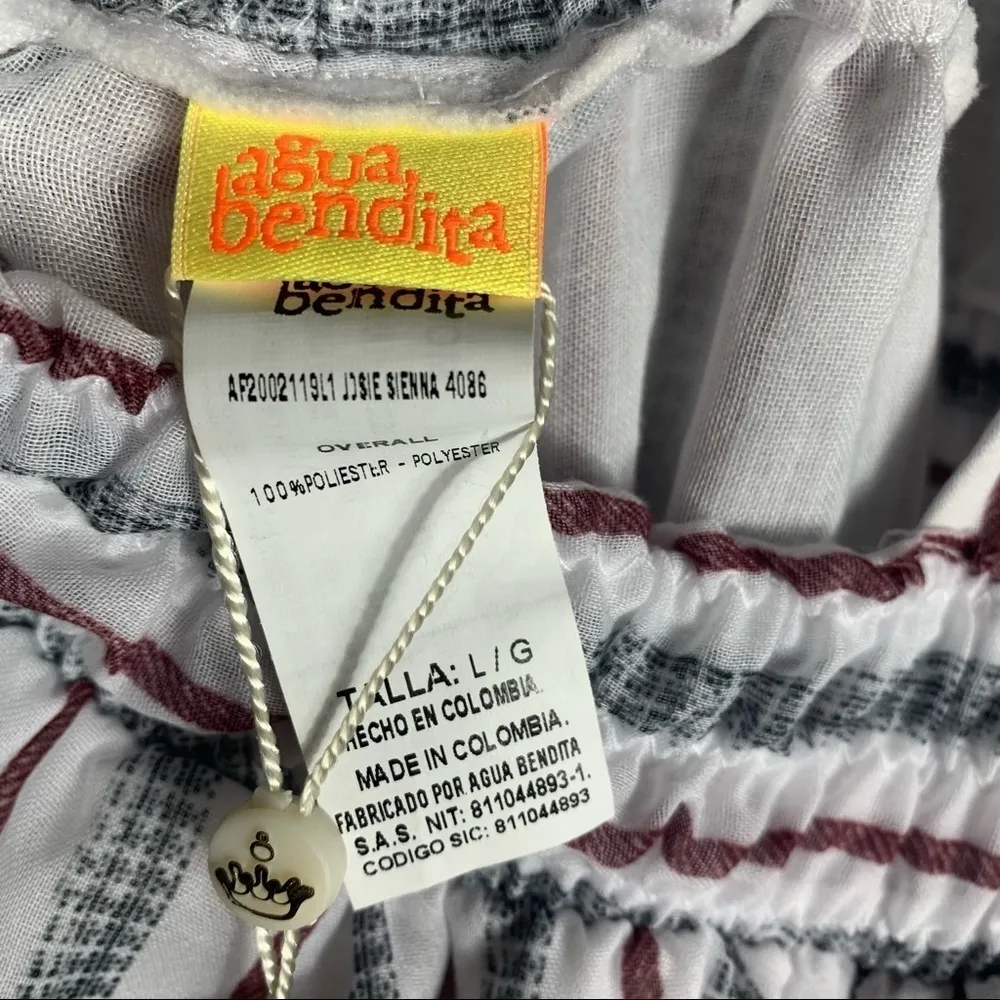 Agua Bendita Josie Halter jumper Size Large - Image 5