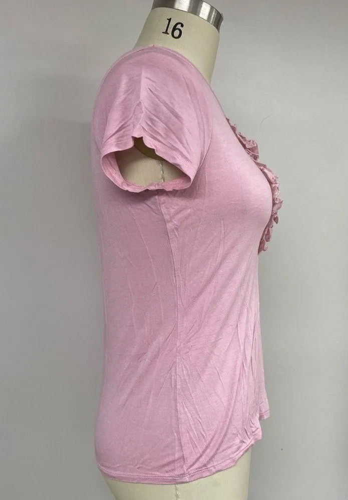 Ruffle neck top M - Image 5