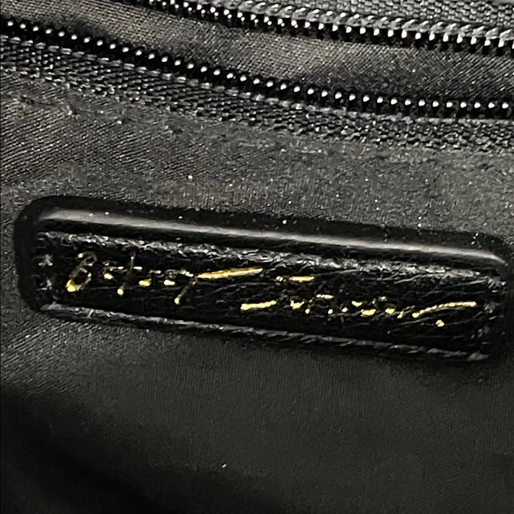 Betsey Johnson Pretty & Punk Plaid Studded Flap Satchel, Pink Multi - Image 8