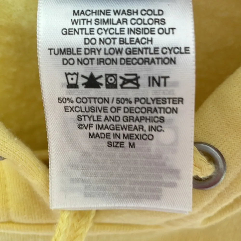 Harley Davidson Yellow Hoodie Medium - Image 6