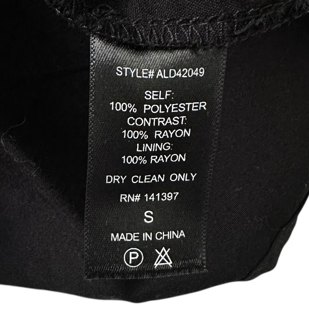 ASTR The Label Black Lined Embroidered A - Image 6