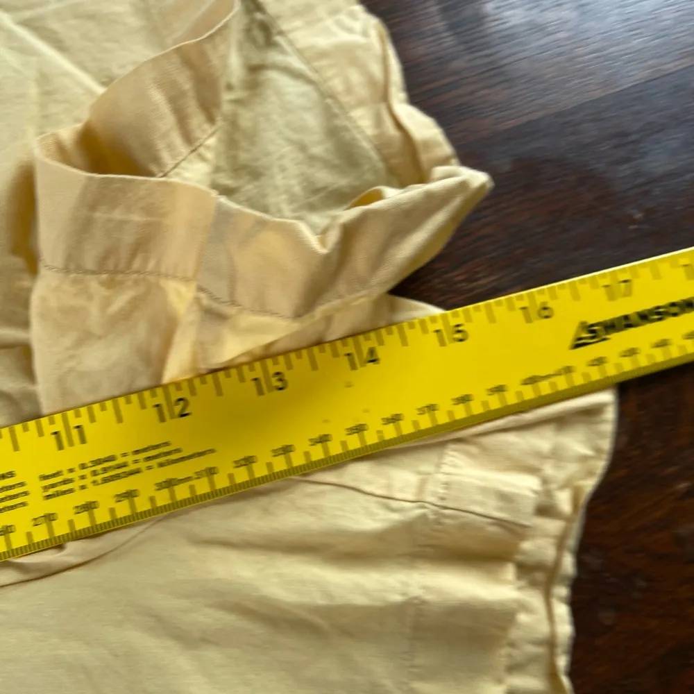 Free People butter Yellow Bubble Mini Skort SP - Image 8