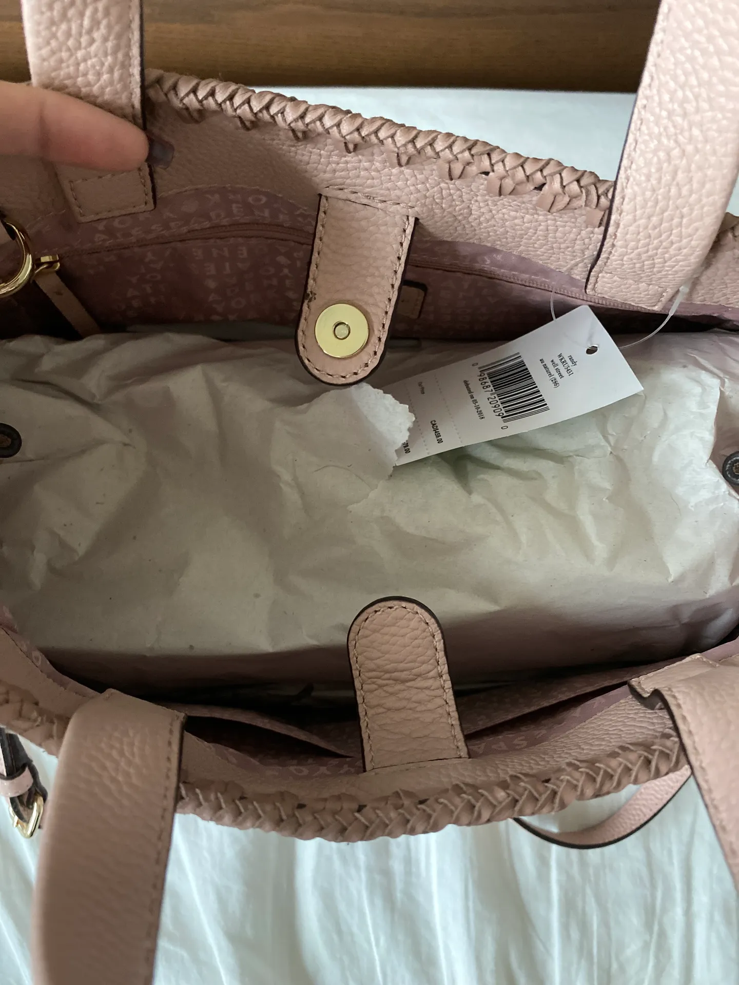 Kate Spade Pink Satchel Bag - Image 4