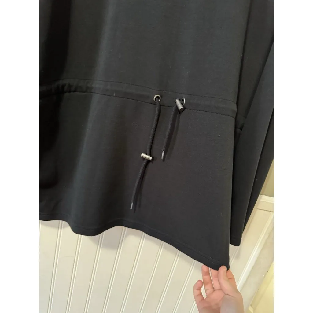 LulaRoe Women Cowl Neck Sweater Size XL Black Stretch Loungewear Travel Teacher - Image 13