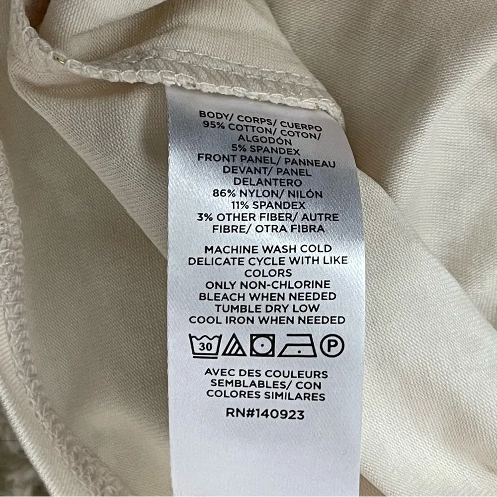 LOFT Cream Fitted Camisole - Image 6