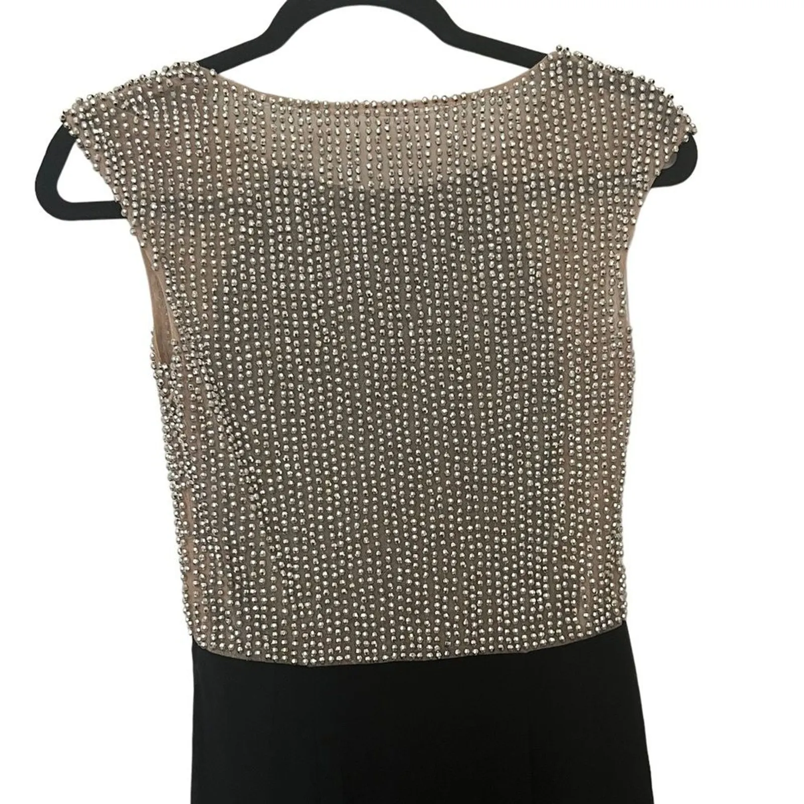 Aspeed Design Women's Black Hand Beaded Formal Evening Gown NWT Dress XS Wedding - Image 6