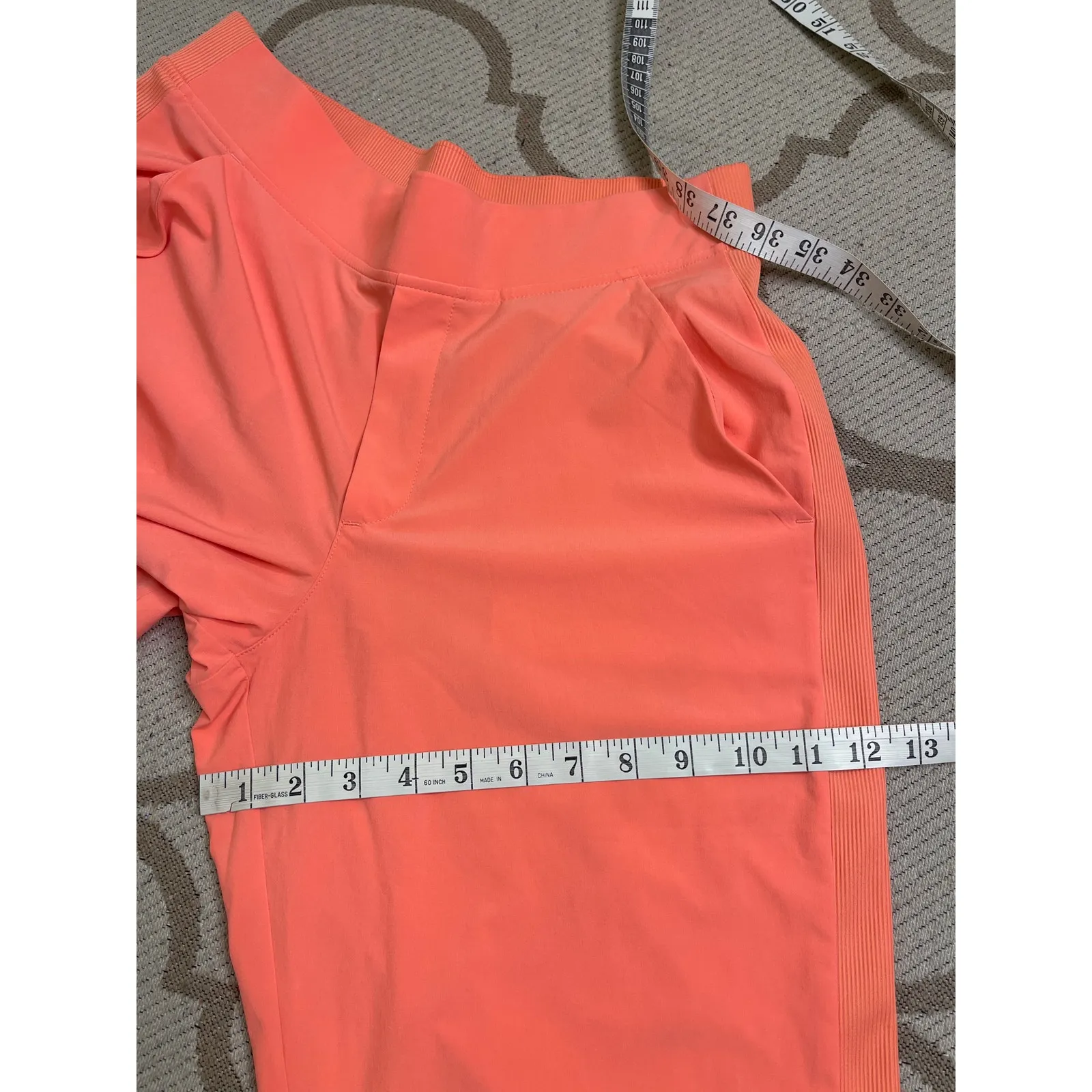 Athleta Brooklyn Ankle pant, coral, size 8P, MSRP $89, travel, commuter - Image 8