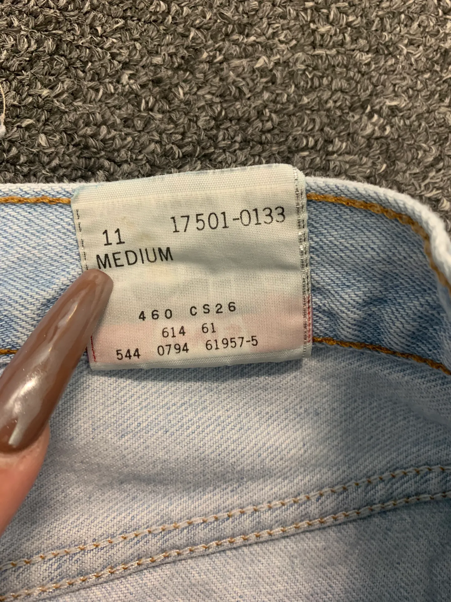 RARE Vintage 501 Levi's Jeans - Image 4