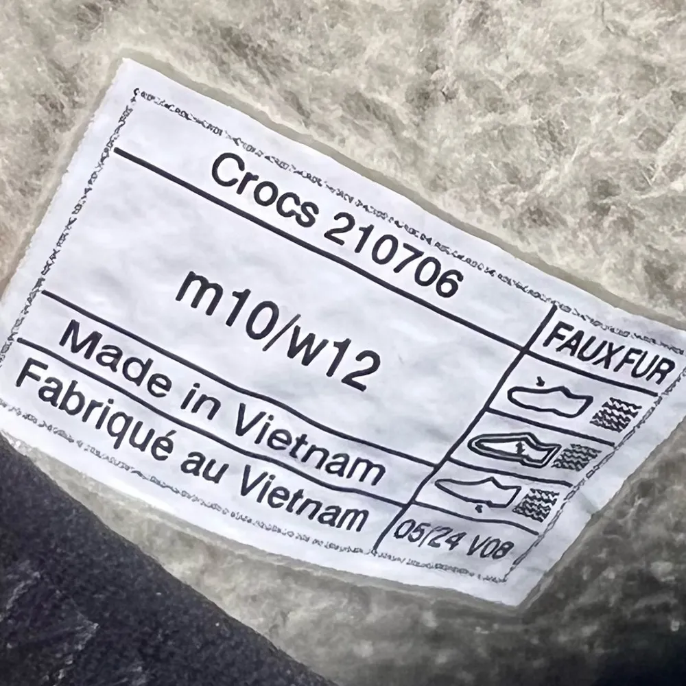 Crocs Classic Puff Moc Women's Size 12 Moth - Image 5