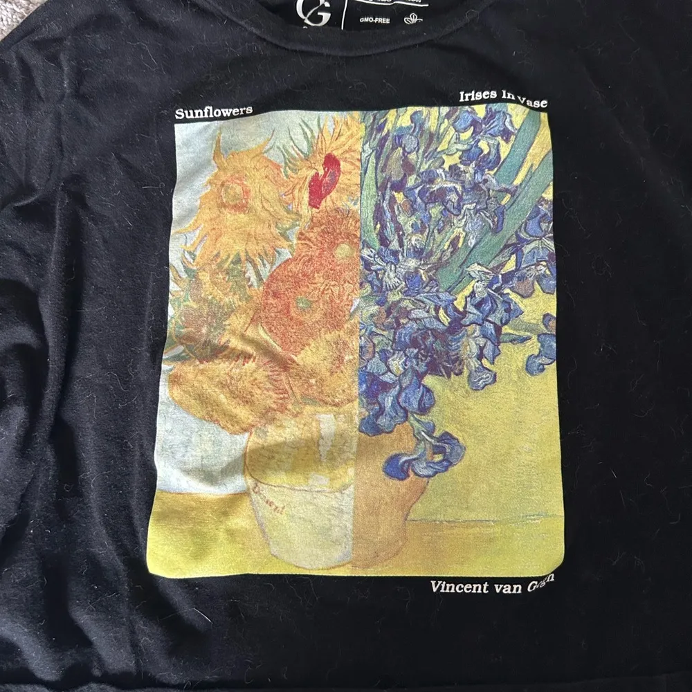 Van Gogh Black Graphic Tee - Image 2