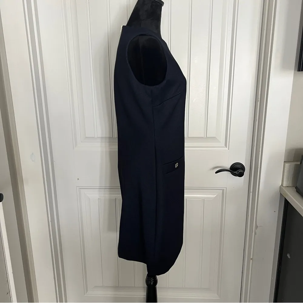 Tommy Hilfiger Blue Sheath Mini Dress Sleeveless - Image 7