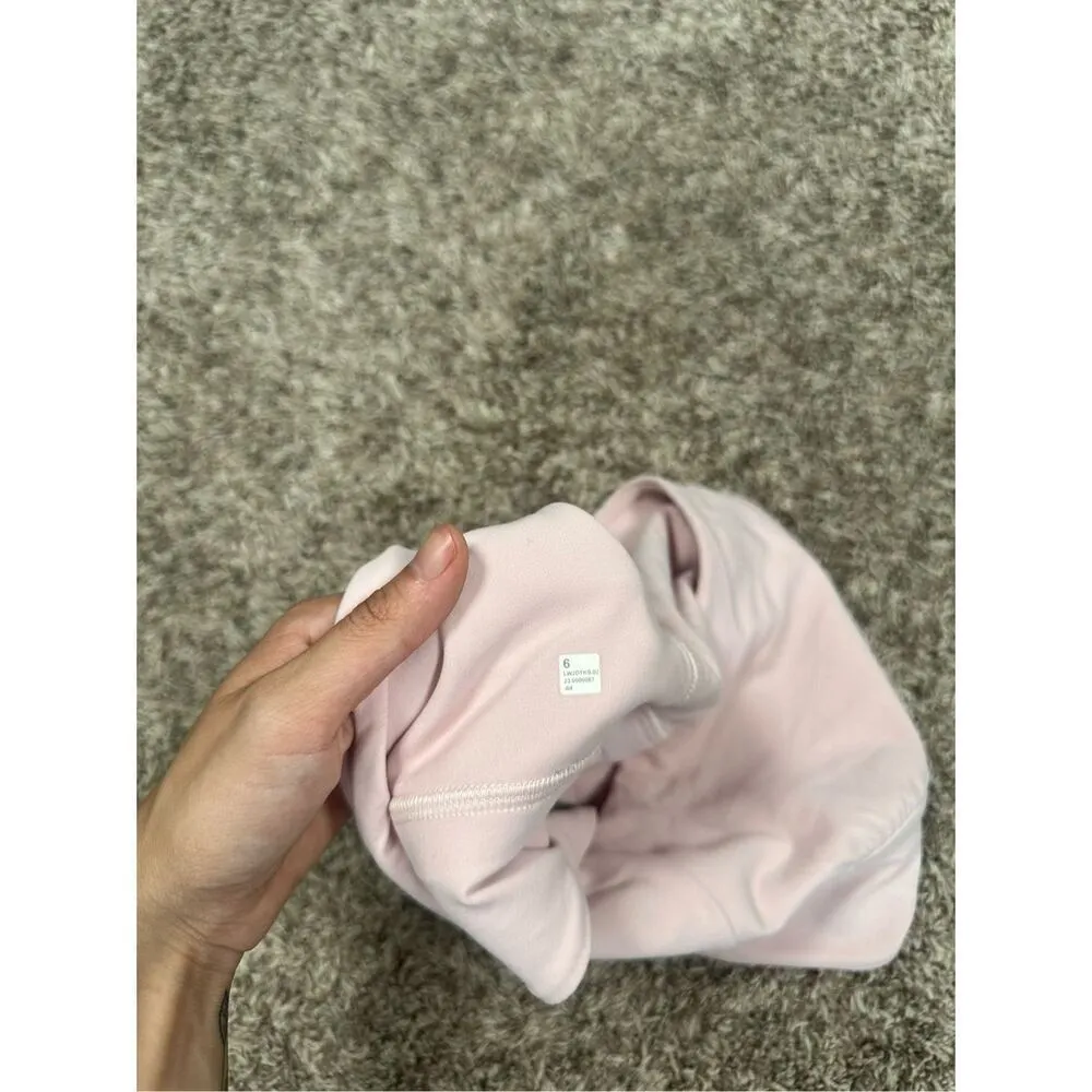 Lululemon Align Asymmetrical Bra Light Support A/B Cup Flush Pink Size 6 - Image 5