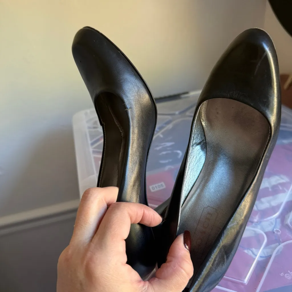 Coach Size 6M Elegant Classic Black Women's Pumps - Image 10
