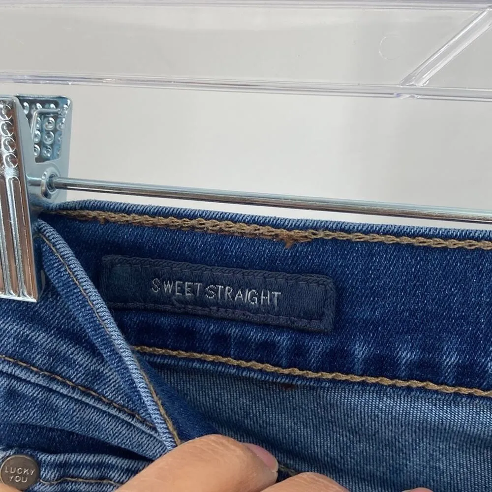 Lucky Brand Sweet Straight Orta Premium low rise jeans ankle classic size 25 - Image 4