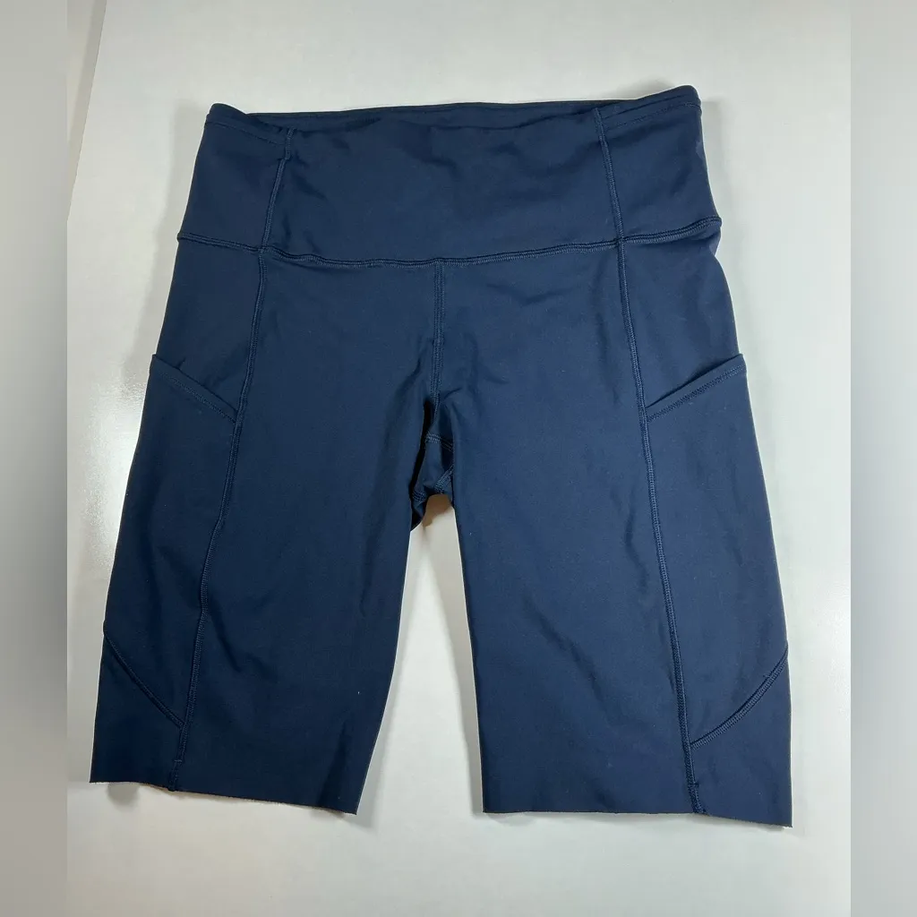 Lululemon Athletica Navy Bike Shorts - Image 2