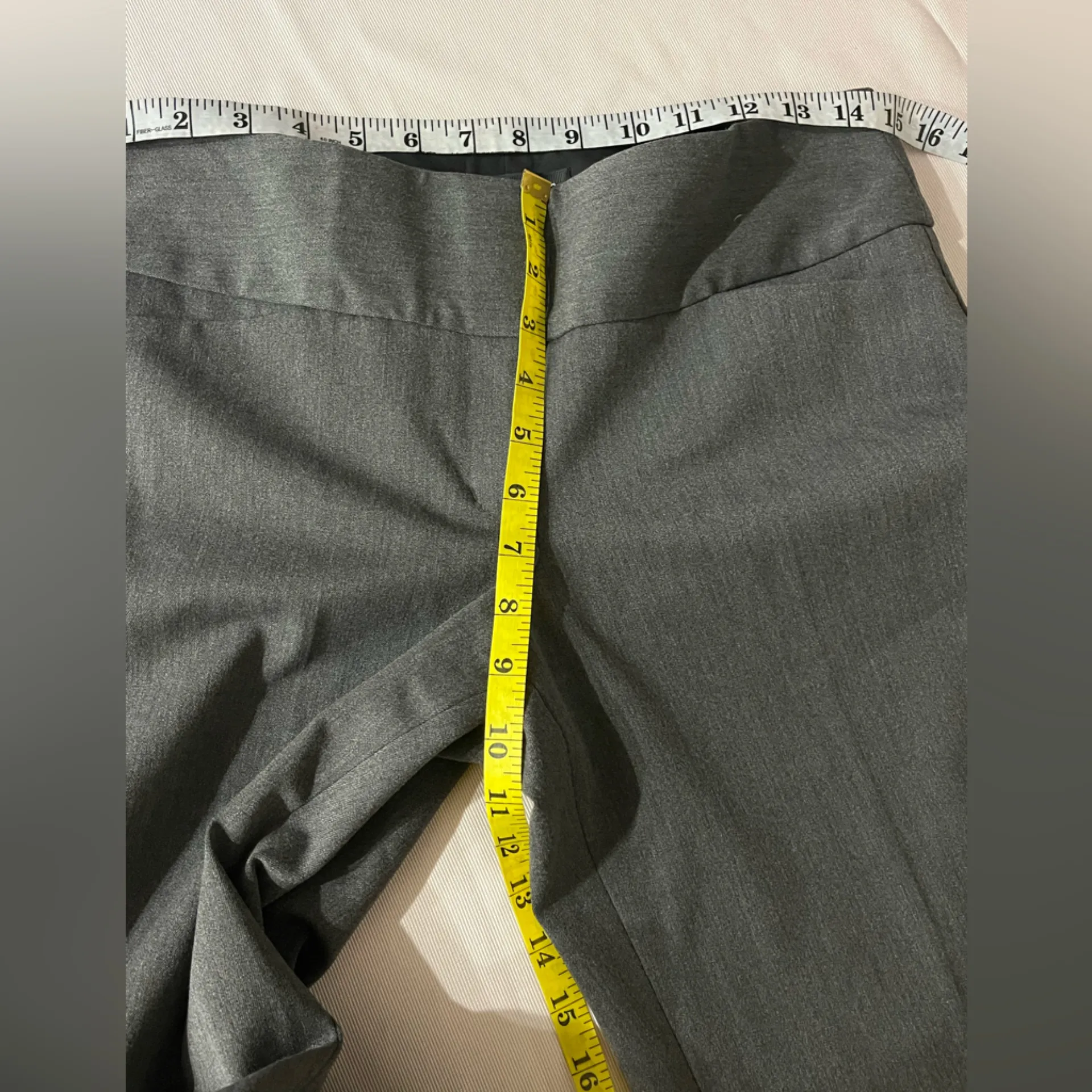 Express Charcoal Flare Pants - Image 8