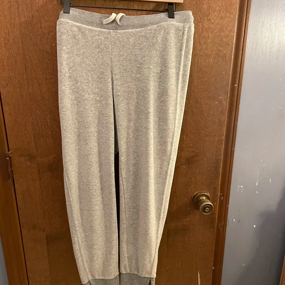 Amo Twist jogger sweatpants Heather Gray Sz large - Image 5