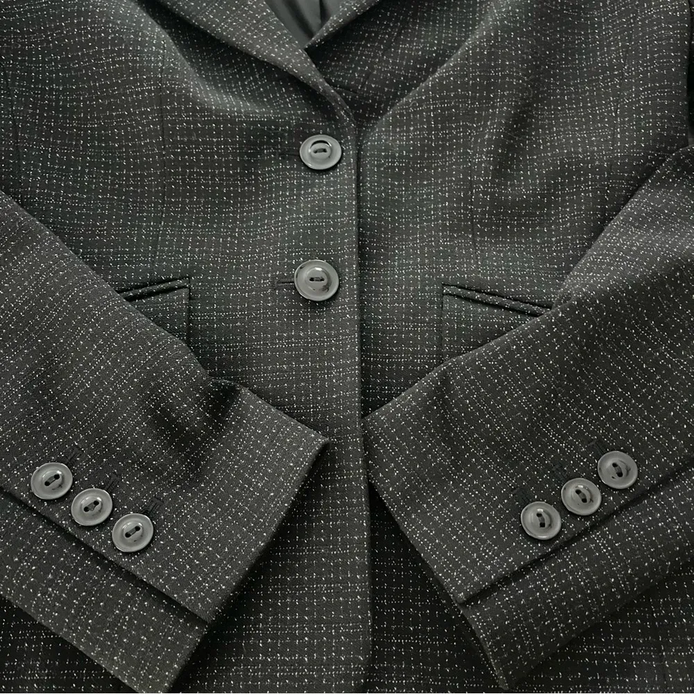 NWOT, Amber Sun Collection Black Jacket Blazer, Sz 4 - Image 11