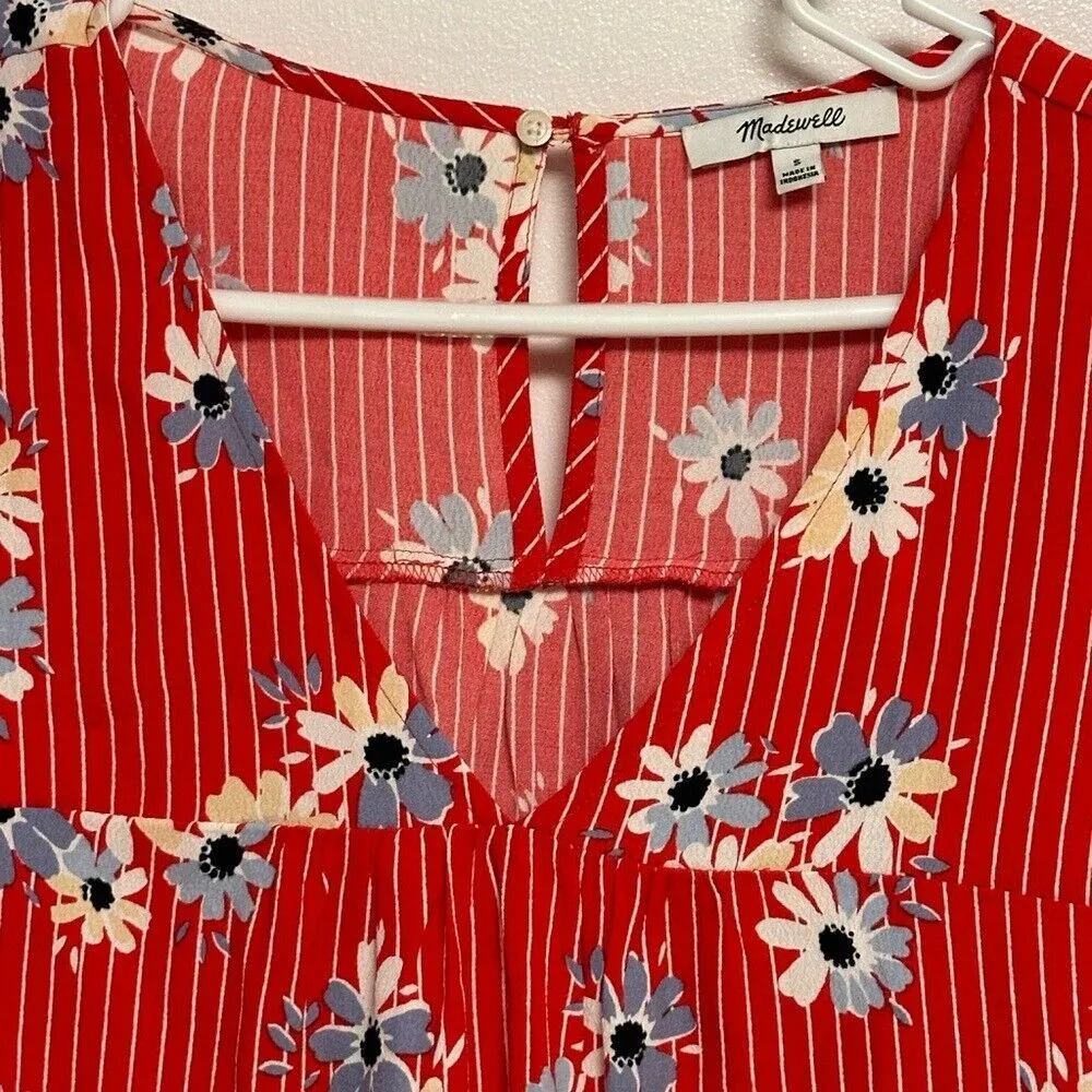 Madewell Petite‎ Rhyme Top in Daisy Society Sz S EUC - Image 2