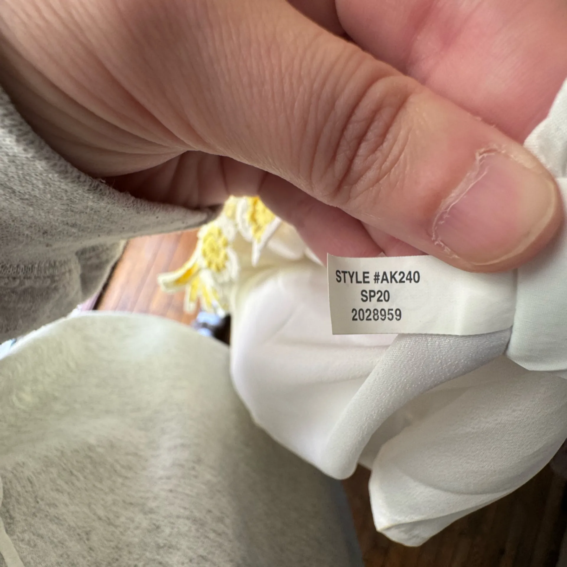 J. Crew Floral Lace Yellow Daisy Crochet Dress - Image 6