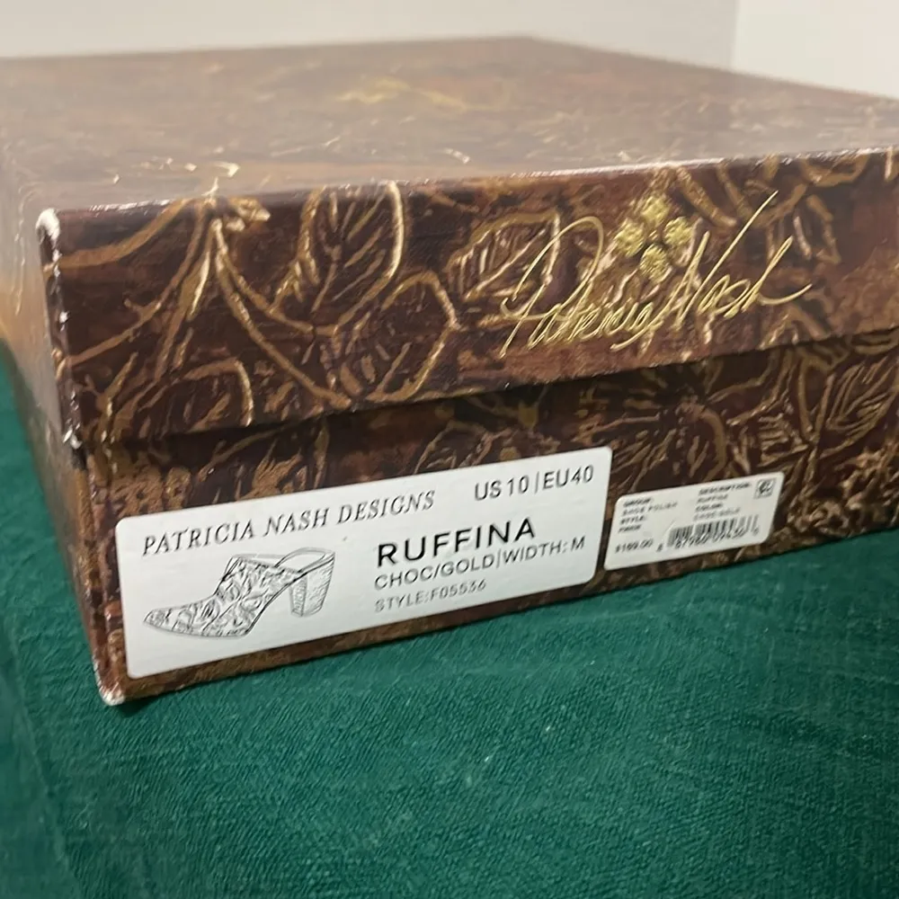 Patricia Nash Mules/clogs Ruffina Bronze Florals - Image 15