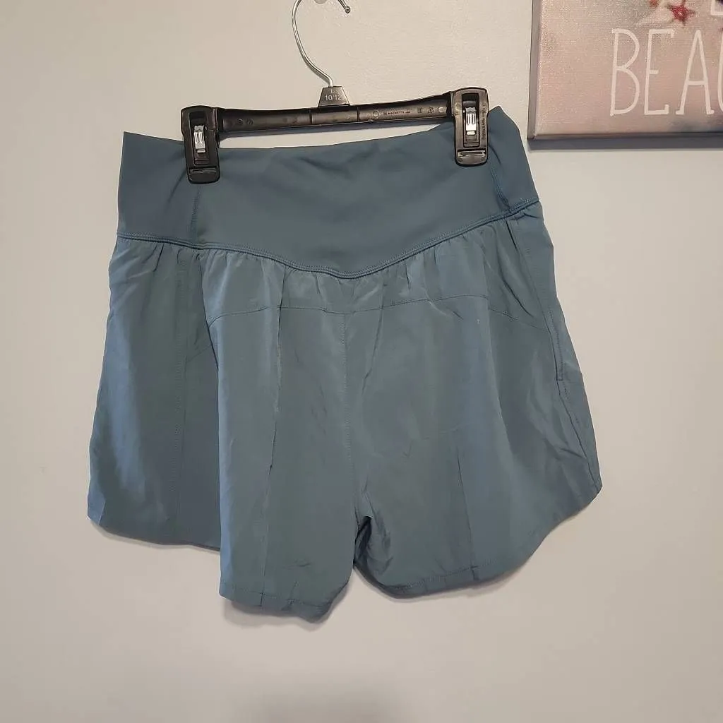 NWT HALARA Breezeful High Waisted Crossover Pocket Quick Dry Yoga Shorts M - Image 8