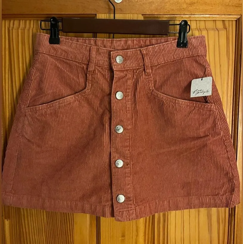 Free People Ray corduroy mini skirt NWT - Image 4