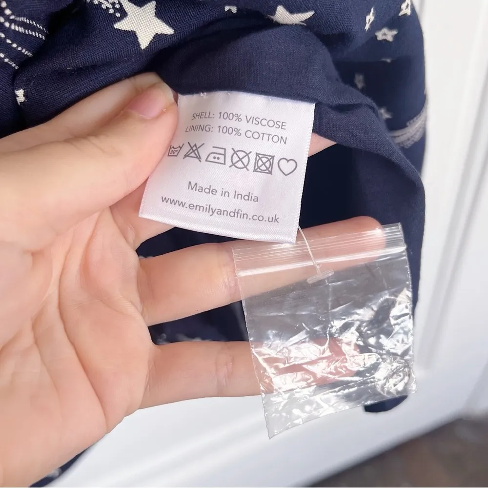 ModCloth • Emily & Fin Day After Day Dress in Shooting Stars navy comet print - Image 10