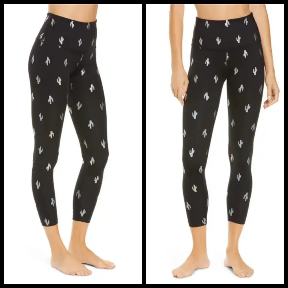 💕BEYOND YOGA💕 Cactus High Waisted Midi Legging Medium M NWT - Image 11